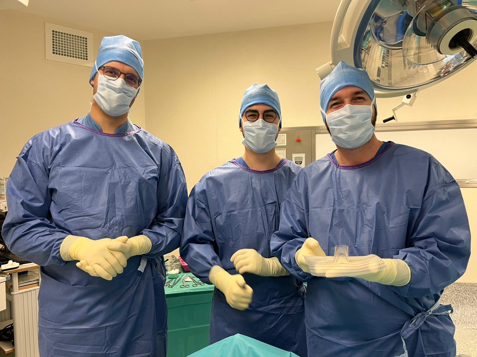 Équipe chirurgicale – Centre Hospitalier Tarbes-Lourdes